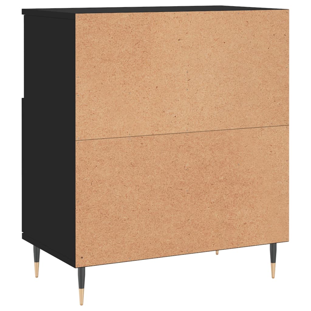 Sideboards 3 Stk. Schwarz Holzwerkstoff