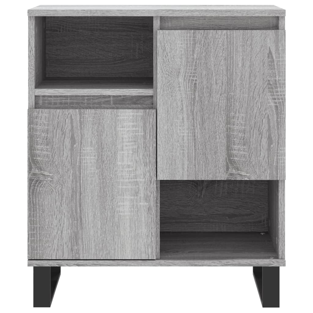 Sideboards 3 Stk. Grau Sonoma Holzwerkstoff