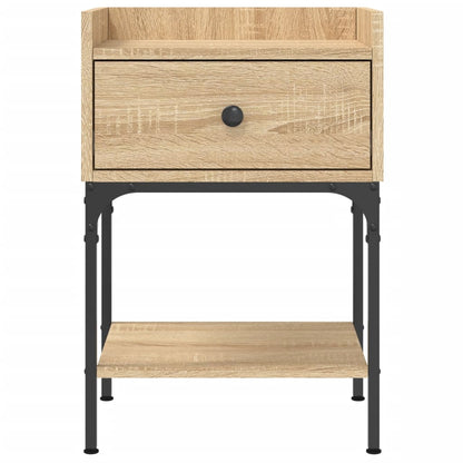 Nachttische 2 Stk. Sonoma-Eiche 40,5x31x60 cm Holzwerkstoff