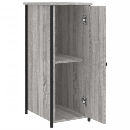 Nachttisch Grau Sonoma 32x42x80 cm Holzwerkstoff