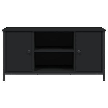 TV-Schrank Schwarz 100x40x50 cm Holzwerkstoff