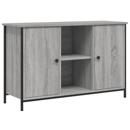 TV-Schrank Grau Sonoma-Eiche 100x35x65 cm Holzwerkstoff
