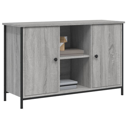 TV-Schrank Grau Sonoma-Eiche 100x35x65 cm Holzwerkstoff