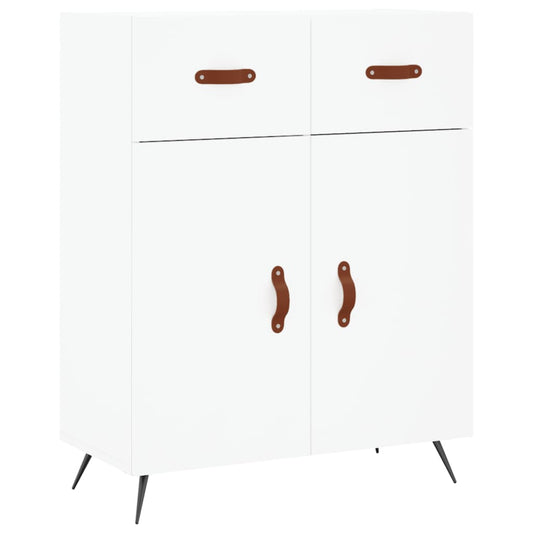 Sideboard Weiß 69,5x34x90 cm Holzwerkstoff