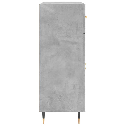 Sideboard Betongrau 69,5x34x90 cm Holzwerkstoff