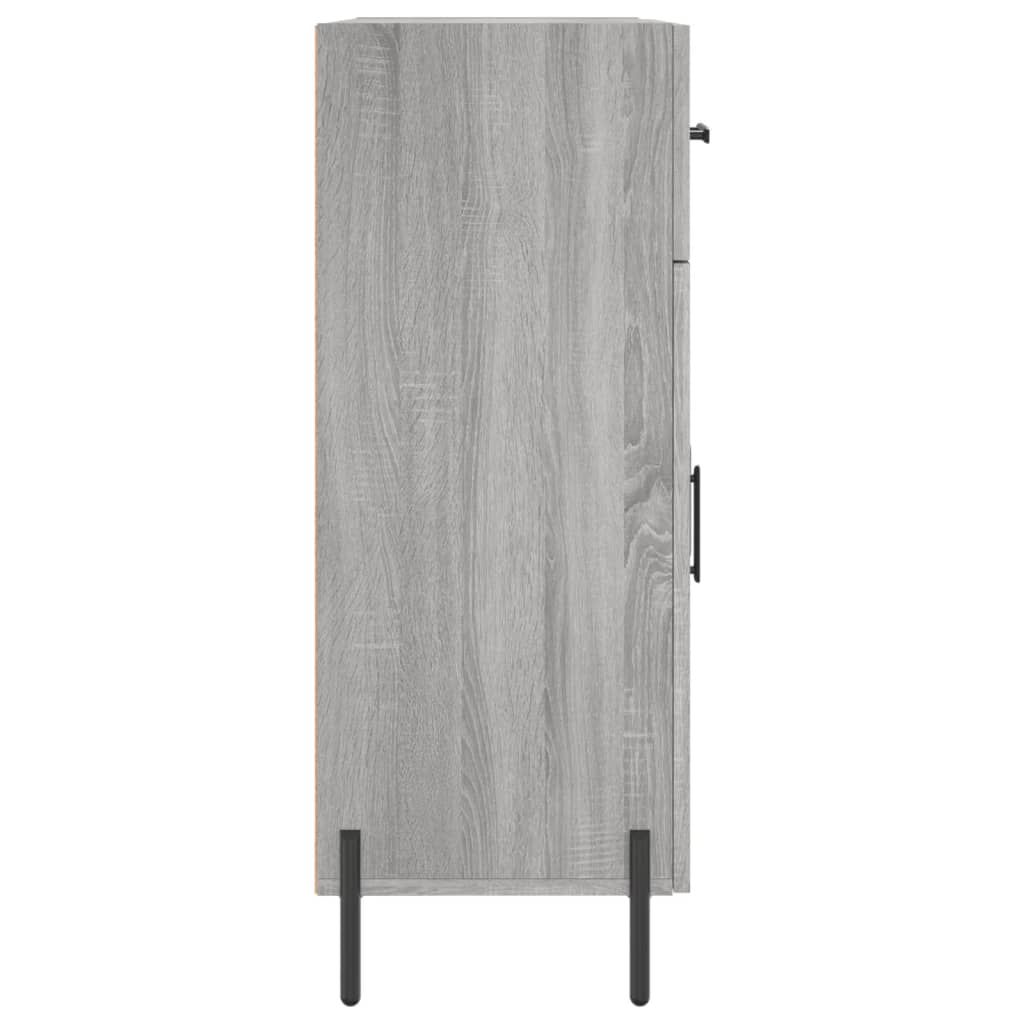 Sideboard Grau Sonoma 69,5x34x90 cm Holzwerkstoff