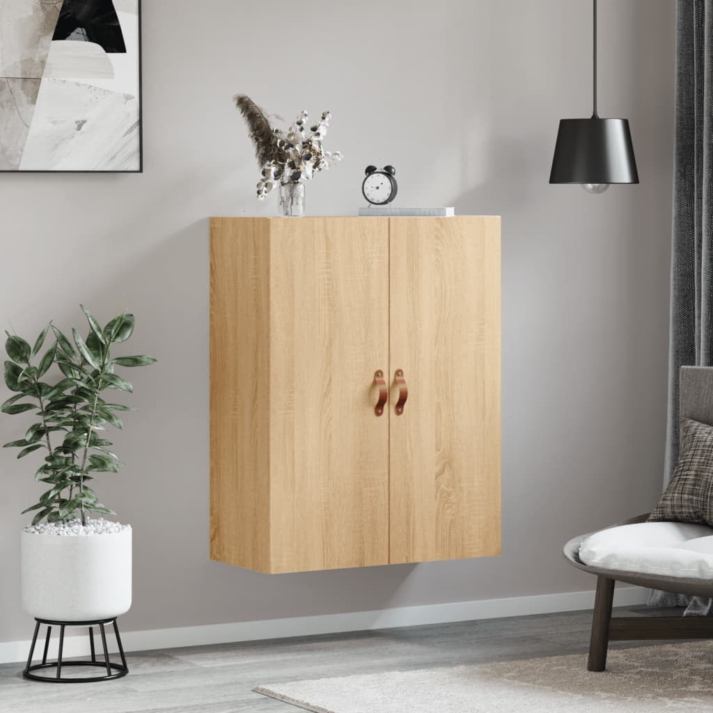 Wandschrank Sonoma-Eiche 69,5x34x90 cm