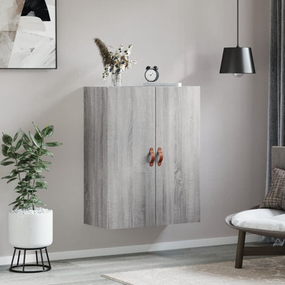 Wandschrank Grau Sonoma 69,5x34x90 cm