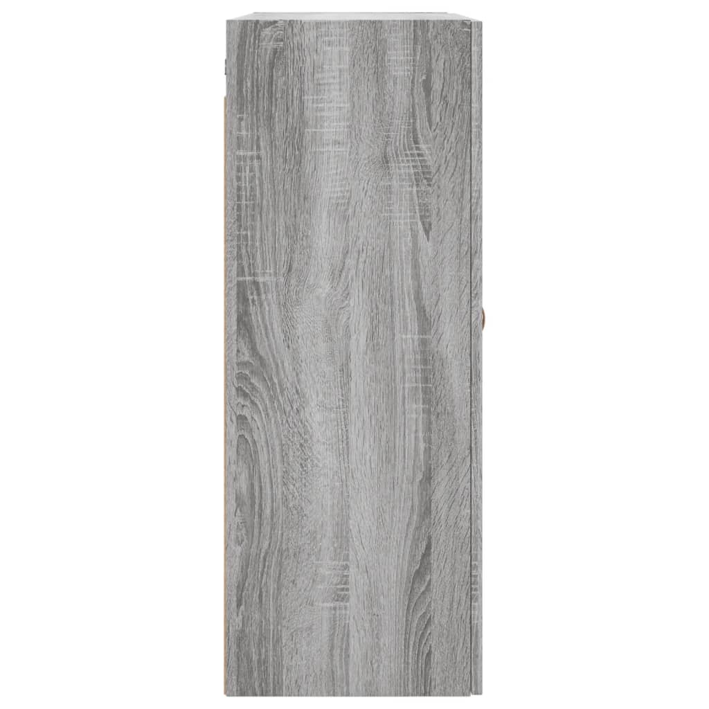 Wandschrank Grau Sonoma 69,5x34x90 cm