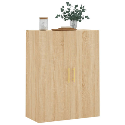 Wandschrank Sonoma-Eiche 69,5x34x90 cm