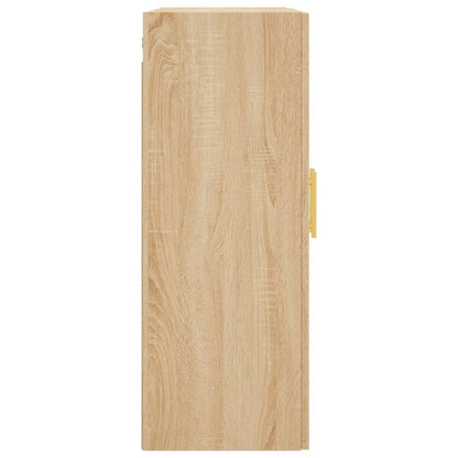 Wandschrank Sonoma-Eiche 69,5x34x90 cm