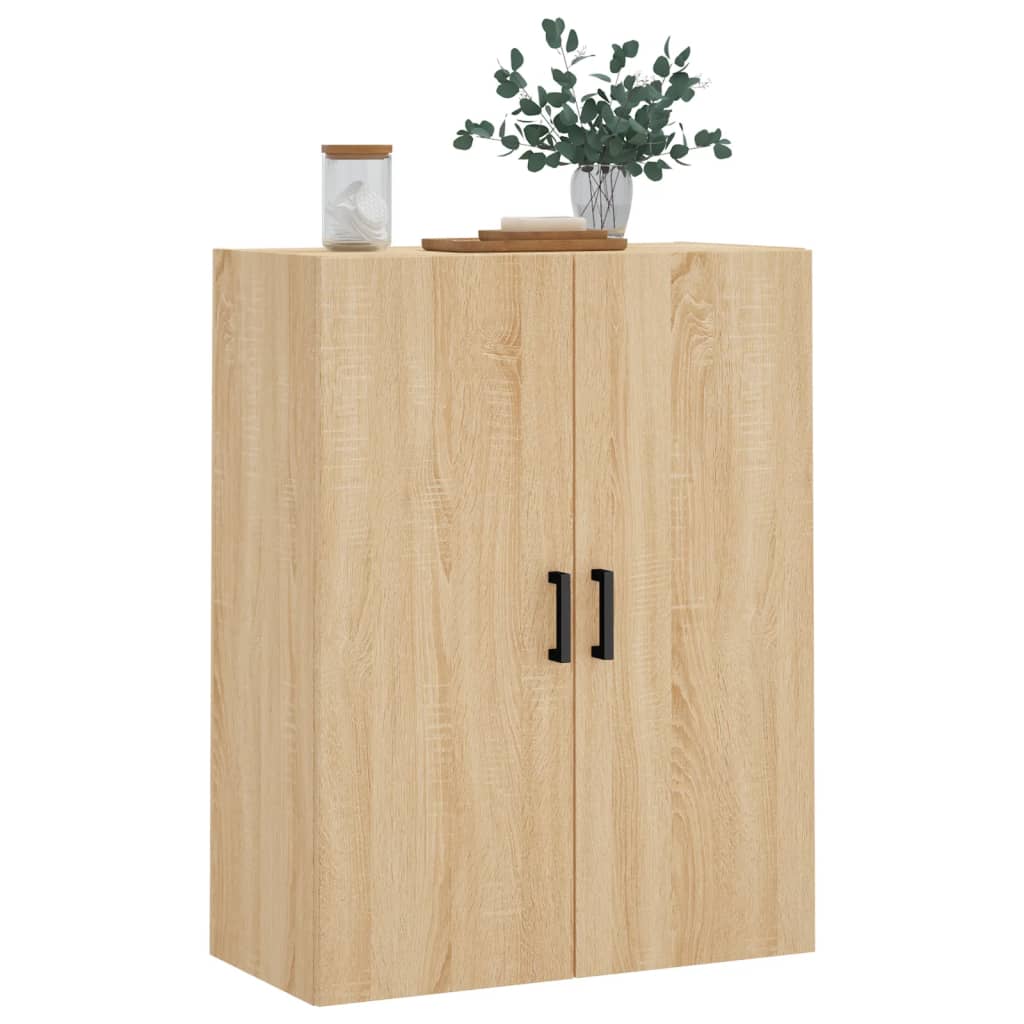 Wandschrank Sonoma-Eiche 69,5x34x90 cm