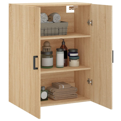 Wandschrank Sonoma-Eiche 69,5x34x90 cm