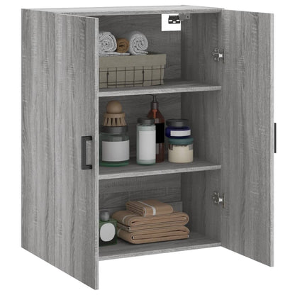 Wandschrank Grau Sonoma 69,5x34x90 cm