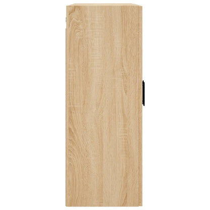 Wandschrank Sonoma-Eiche 69,5x34x90 cm