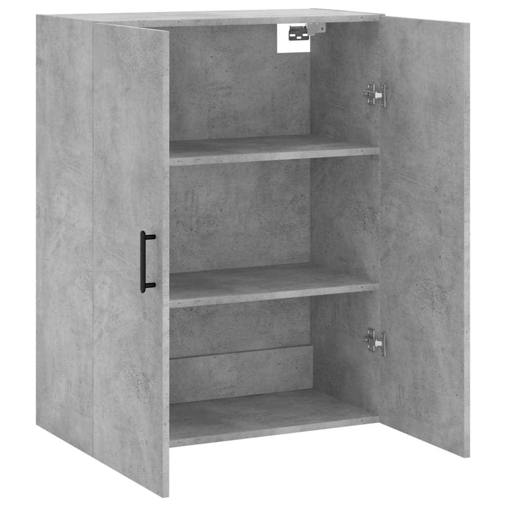 Wandschrank Betongrau 69,5x34x90 cm