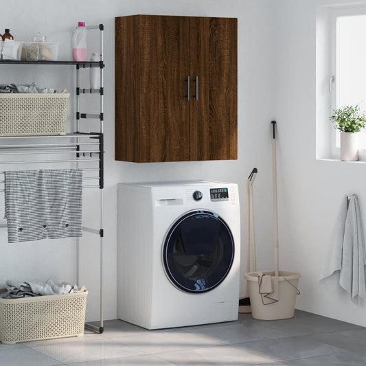 Wandschrank Braun Eichen-Optik 69,5x34x90 cm