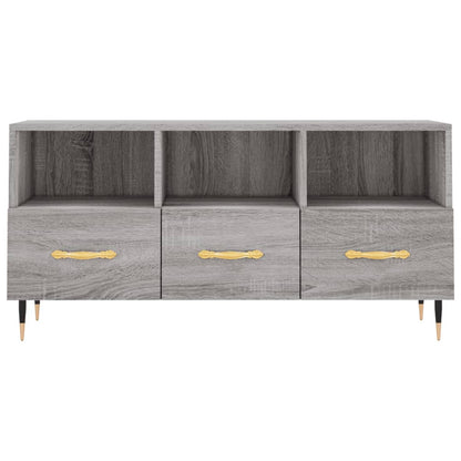 TV-Schrank Grau Sonoma 102x36x50 cm Holzwerkstoff