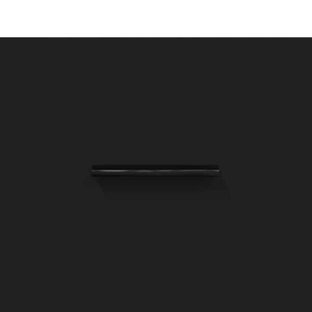 TV-Schrank Schwarz 102x36x50 cm Holzwerkstoff