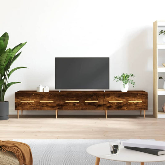 TV-Schrank Räuchereiche 150x36x30 cm Holzwerkstoff
