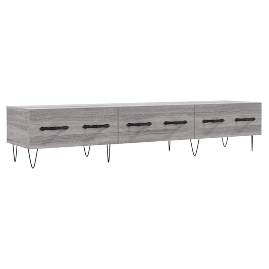 TV-Schrank Grau Sonoma 150x36x30 cm Holzwerkstoff