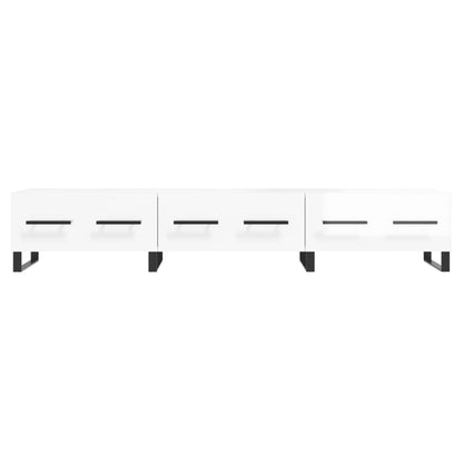 TV-Schrank Hochglanz-Weiß 150x36x30 cm Holzwerkstoff