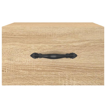 Wand-Nachttisch Sonoma-Eiche 35x35x20 cm