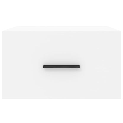 Wand-Nachttisch Weiß 35x35x20 cm