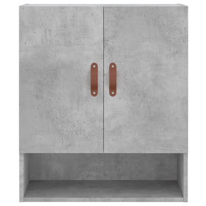 Wandschrank Betongrau 60x31x70 cm Holzwerkstoff