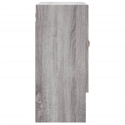 Wandschrank Grau Sonoma 60x31x70 cm Holzwerkstoff