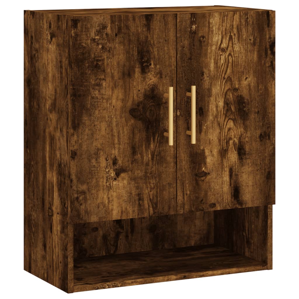 Wandschrank Räuchereiche 60x31x70 cm Holzwerkstoff