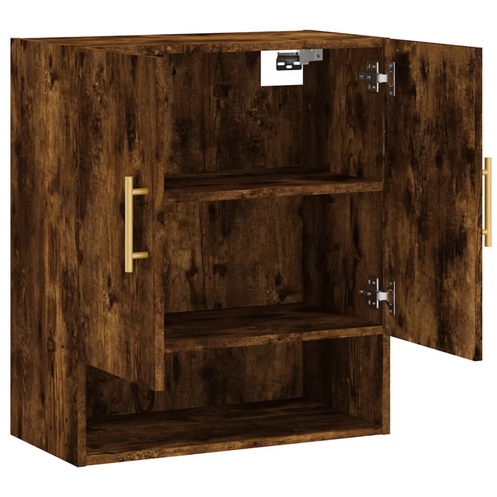 Wandschrank Räuchereiche 60x31x70 cm Holzwerkstoff