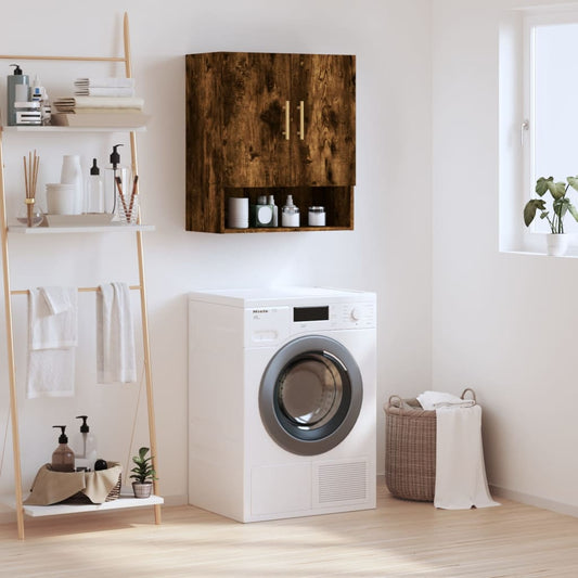 Wandschrank Räuchereiche 60x31x70 cm Holzwerkstoff