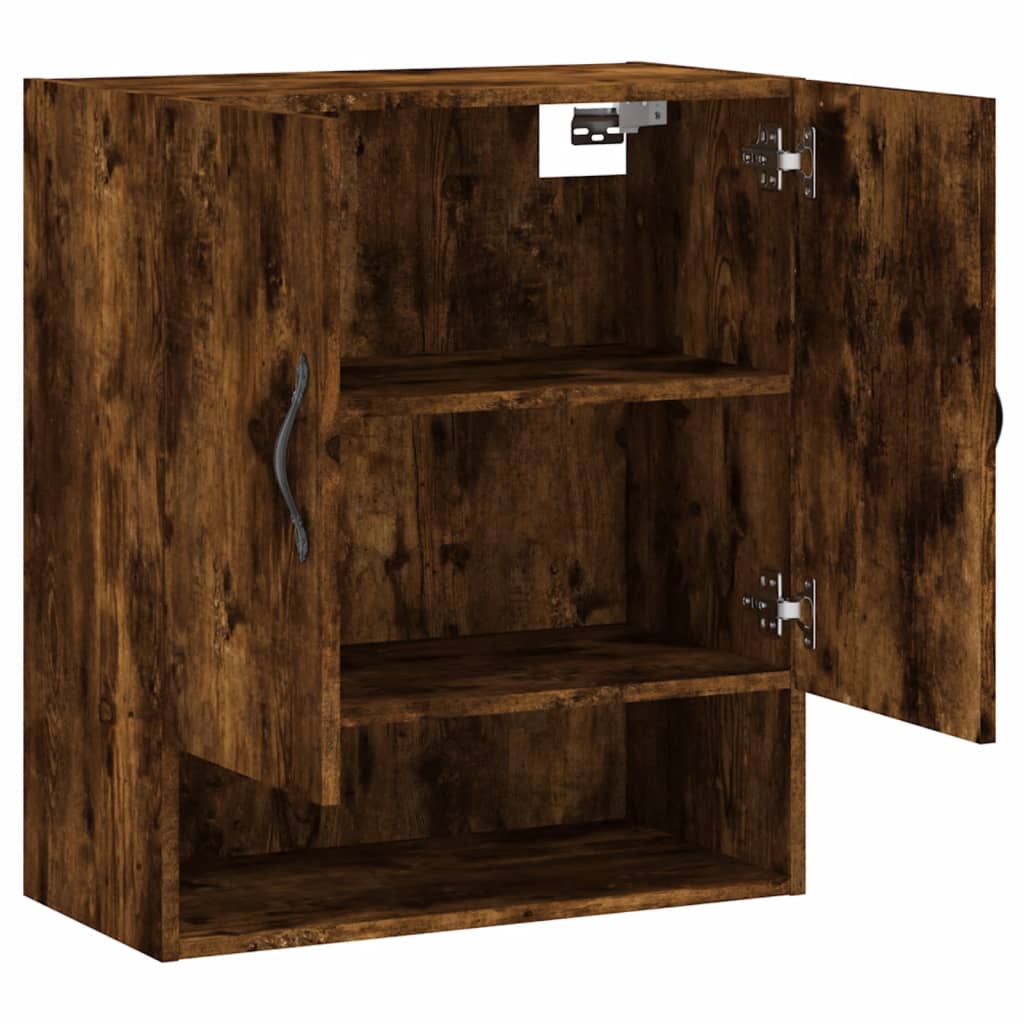 Wandschrank Räuchereiche 60x31x70 cm Holzwerkstoff