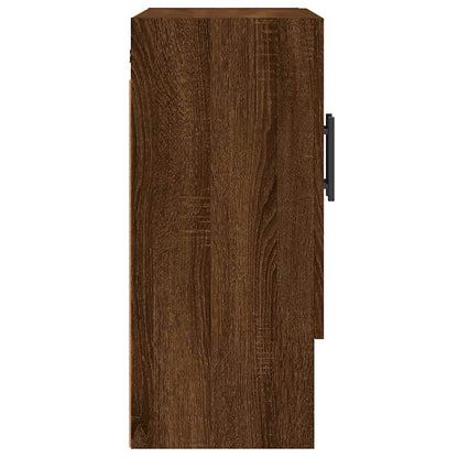 Wandschrank Braun Eichen-Optik 60x31x70 cm Holzwerkstoff