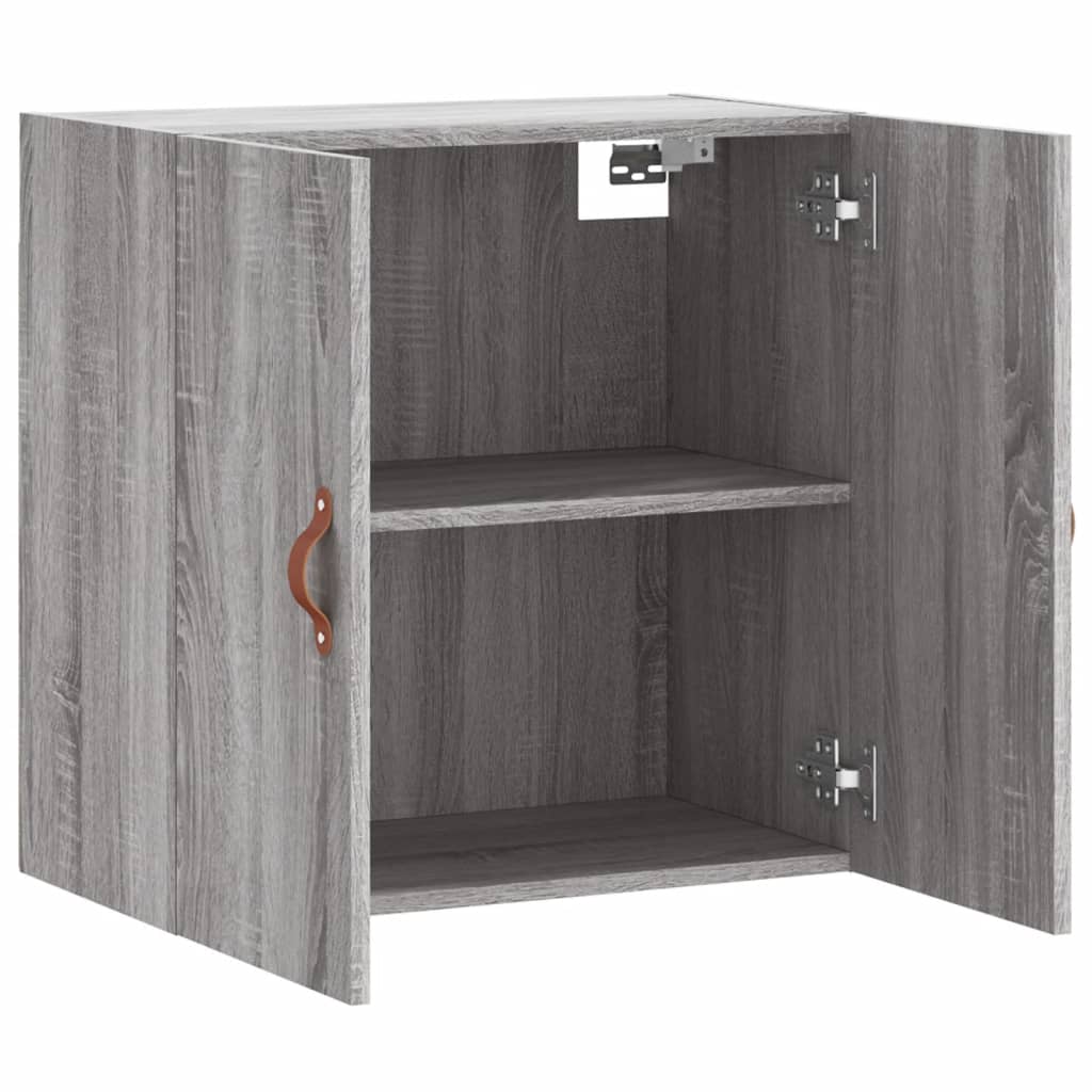 Wandschrank Grau Sonoma 60x31x60 cm Holzwerkstoff