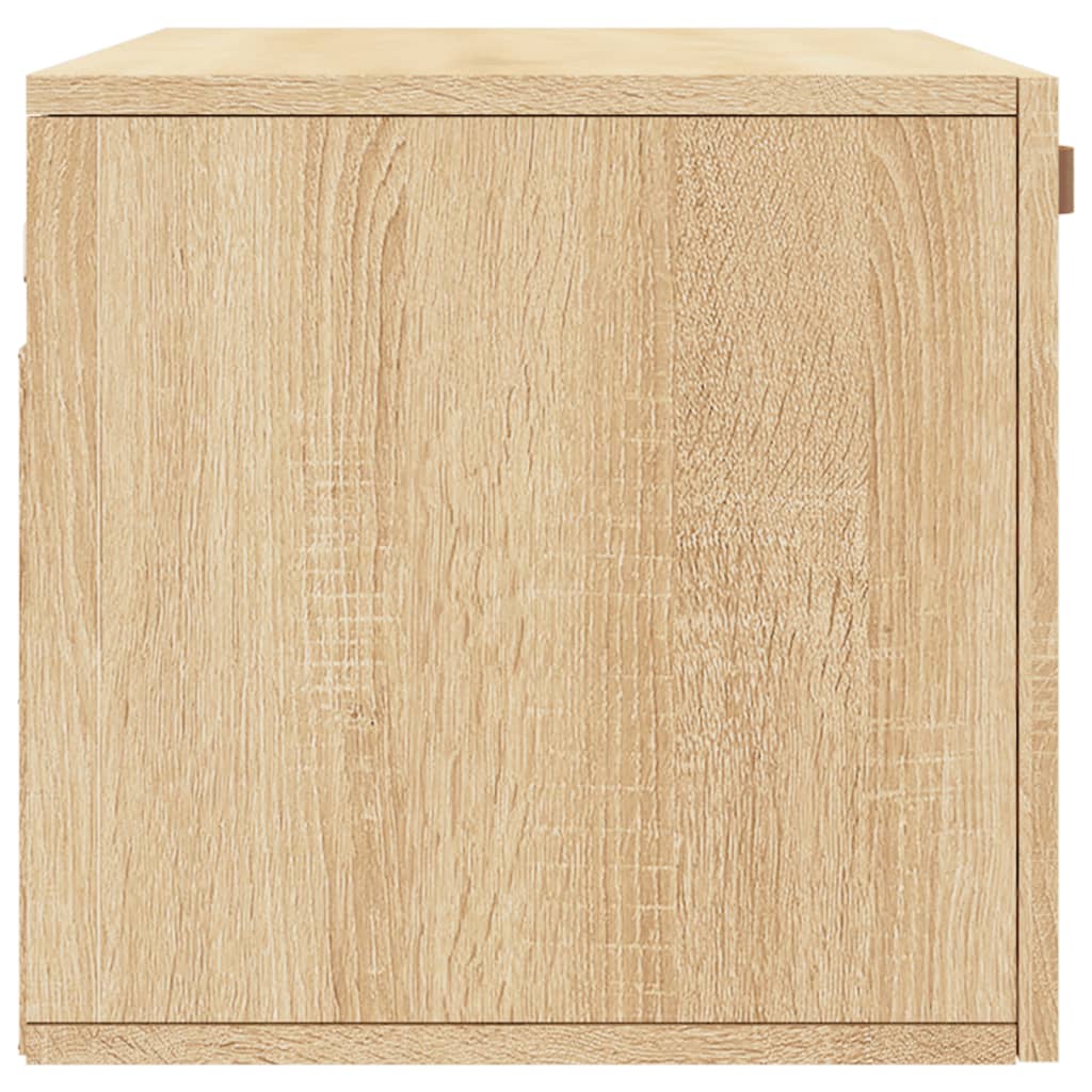 Wandschrank Sonoma-Eiche 80x36,5x35 cm Holzwerkstoff