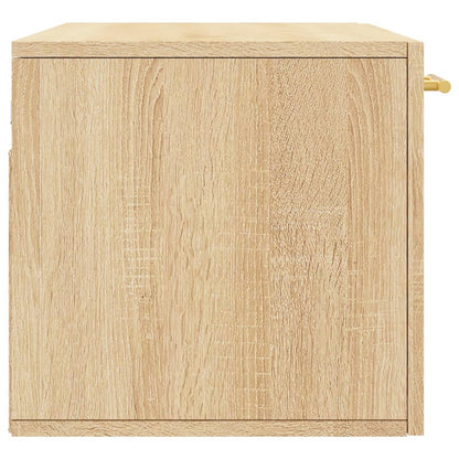 Wandschrank Sonoma-Eiche 80x36,5x35 cm Holzwerkstoff