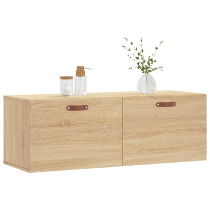 Wandschrank Sonoma-Eiche 100x36,5x35 cm Holzwerkstoff