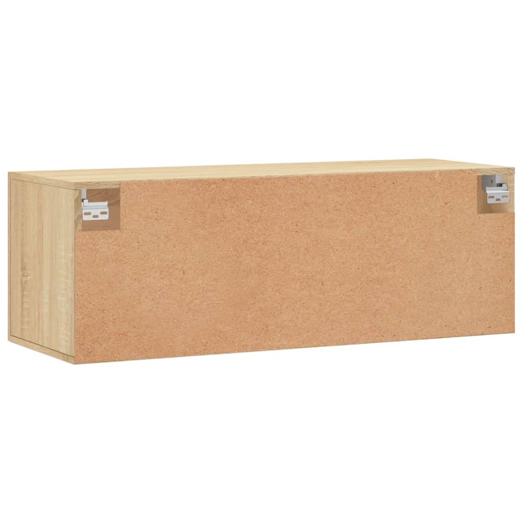 Wandschrank Sonoma-Eiche 100x36,5x35 cm Holzwerkstoff