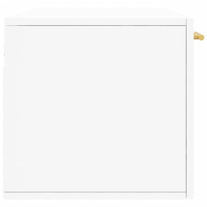 Wandschrank Weiß 100x36,5x35 cm Holzwerkstoff