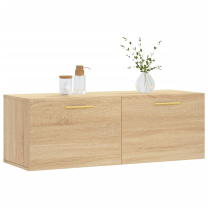 Wandschrank Sonoma-Eiche 100x36,5x35 cm Holzwerkstoff