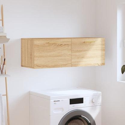 Wandschrank Sonoma-Eiche 100x36,5x35 cm Holzwerkstoff