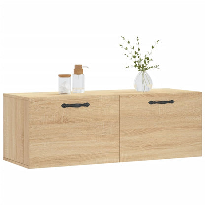Wandschrank Sonoma-Eiche 100x36,5x35 cm Holzwerkstoff