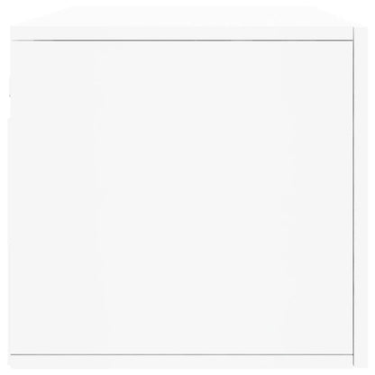 Wandschrank Weiß 100x36,5x35 cm Holzwerkstoff