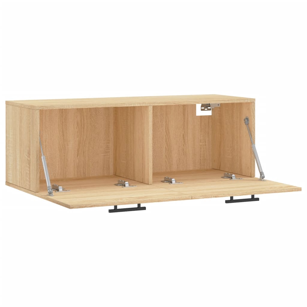Wandschrank Sonoma-Eiche 100x36,5x35 cm Holzwerkstoff