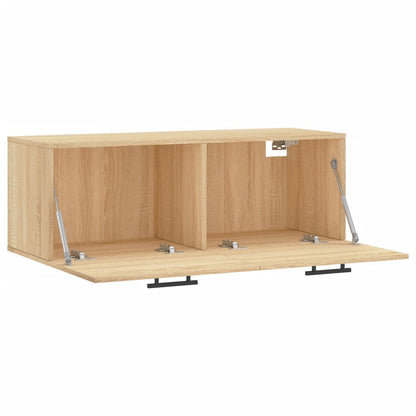 Wandschrank Sonoma-Eiche 100x36,5x35 cm Holzwerkstoff