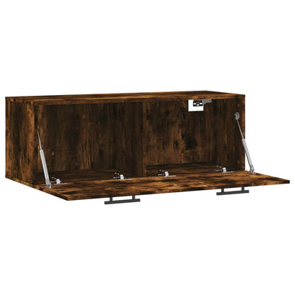 Wandschrank Räuchereiche 100x36,5x35 cm Holzwerkstoff