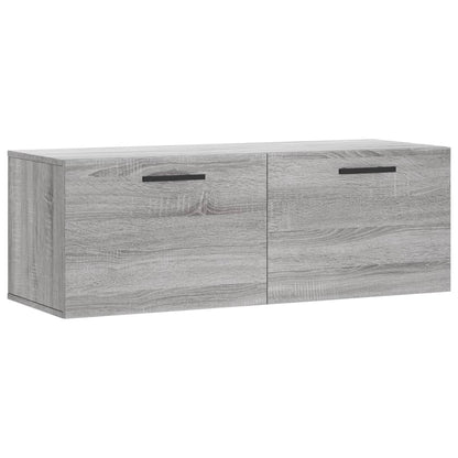 Wandschrank Grau Sonoma 100x36,5x35 cm Holzwerkstoff