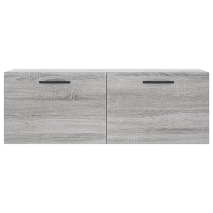 Wandschrank Grau Sonoma 100x36,5x35 cm Holzwerkstoff